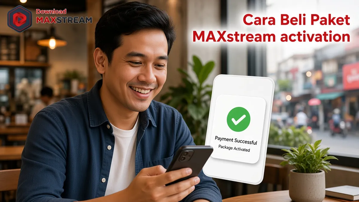 Cara Beli Paket MAXstream — Aktivasi di MyTelkomsel