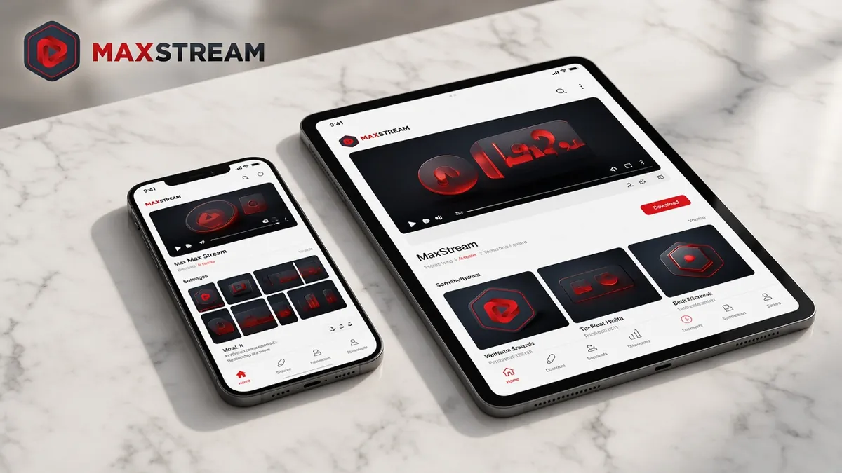 MAXstream iOS — Install & Login iPhone