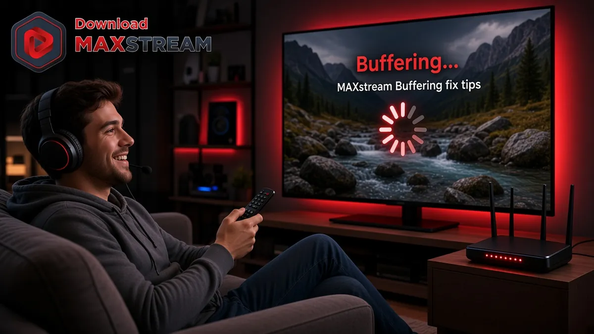 MAXstream Buffering — Tips Live Streaming Stabil