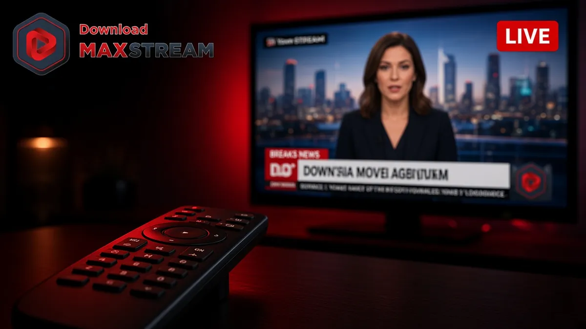 MAXstream Live TV — Channel TV di Aplikasi