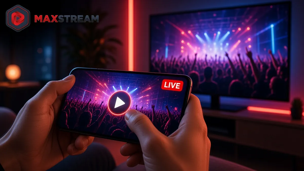 MAXstream Live — Siaran Langsung & Live Channel