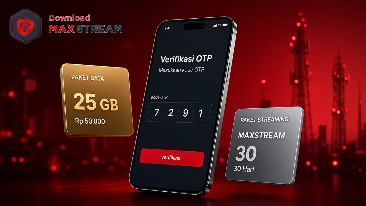 MAXstream Telkomsel — Paket, Login & Kuota